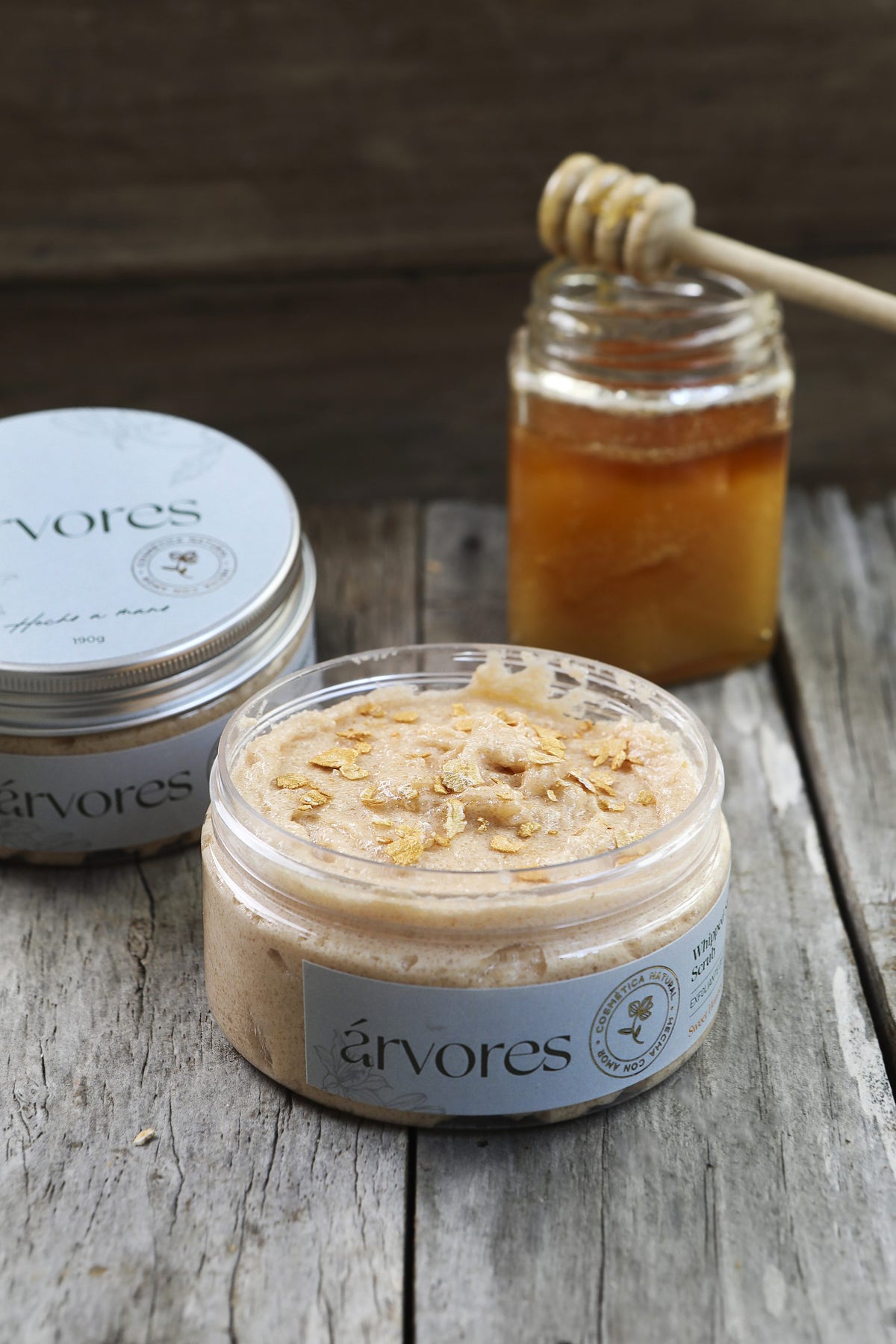 Jabón Exfoliante Corporal Cremoso Sweet Honney (Avena&Miel)