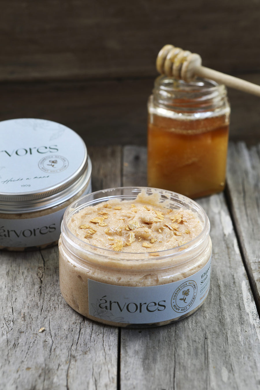 Jabón Exfoliante Corporal Cremoso Sweet Honney (Avena&Miel)