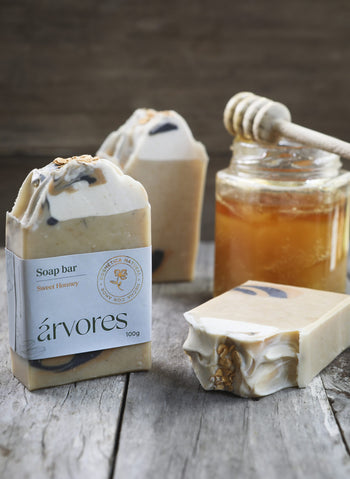 Jabón Natural Sweet Honney (Avena&Miel) - imagen 3