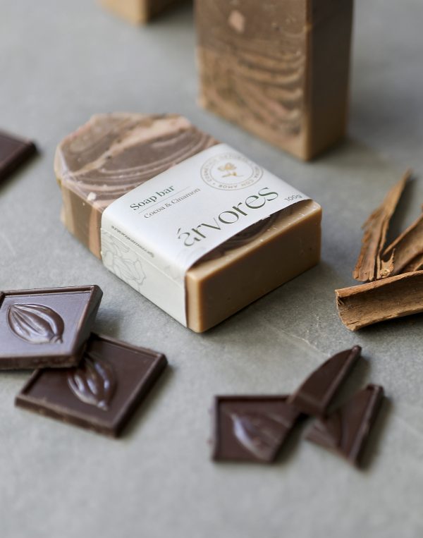 Arvores- jabón natural café cacao canela